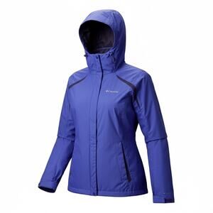 Columbia Women's Purple Blazing Star Interchange 3-in-1 Waterproof Ski Jacket- M